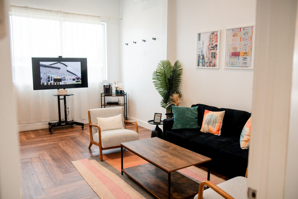 Client Suite at 14TENN Wedding and Event Venue in Nashville, TN