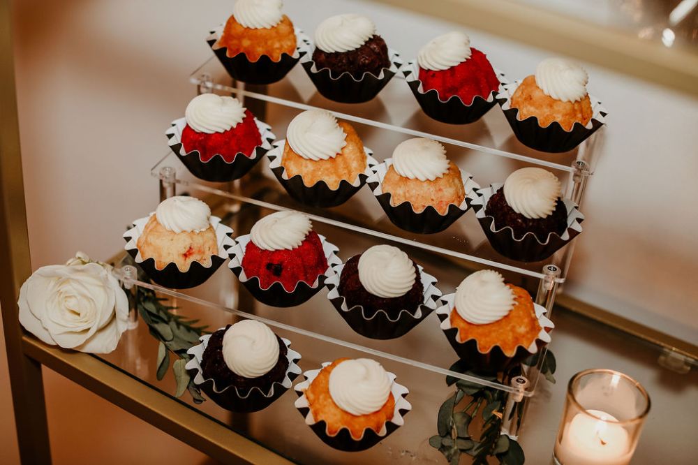 Miniature bundt cakes at 14TENN in Nashville, Tennessee