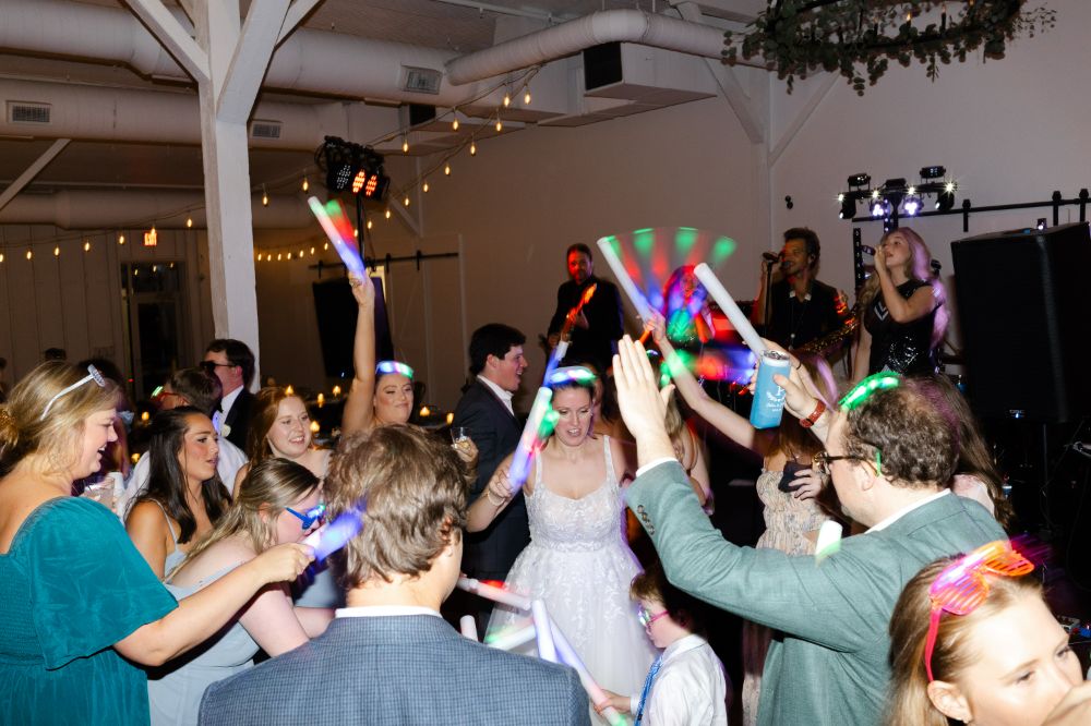 Wedding dance party