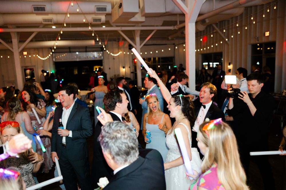 Wedding dance party