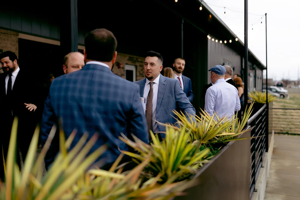 Guests enjoying cocktail hour at 14TENN in Nashville