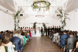 Wedding ceremony at 14TENN in Nashville, TN