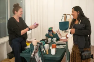 Event guest shopping at a booth at 14TENN in Nashville